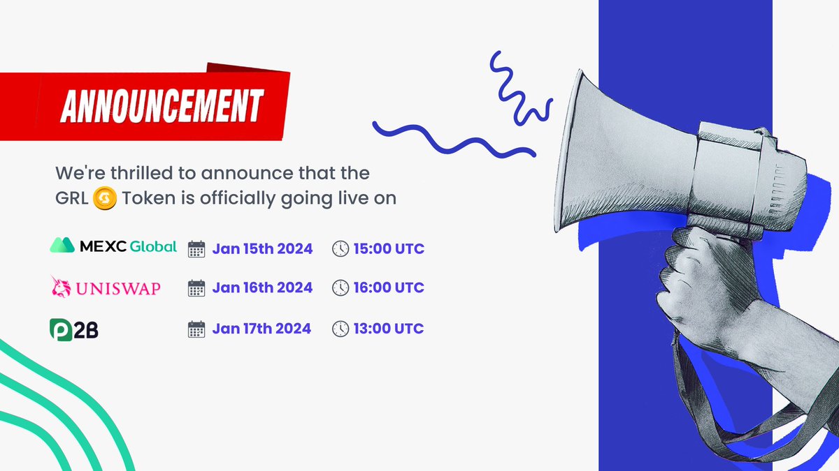 cryptogems555's tweet photo. $GRL @GreelanceI launching NOW on UNISWAP

NOT TO MISS https://t.co/PIt5PSNOJk