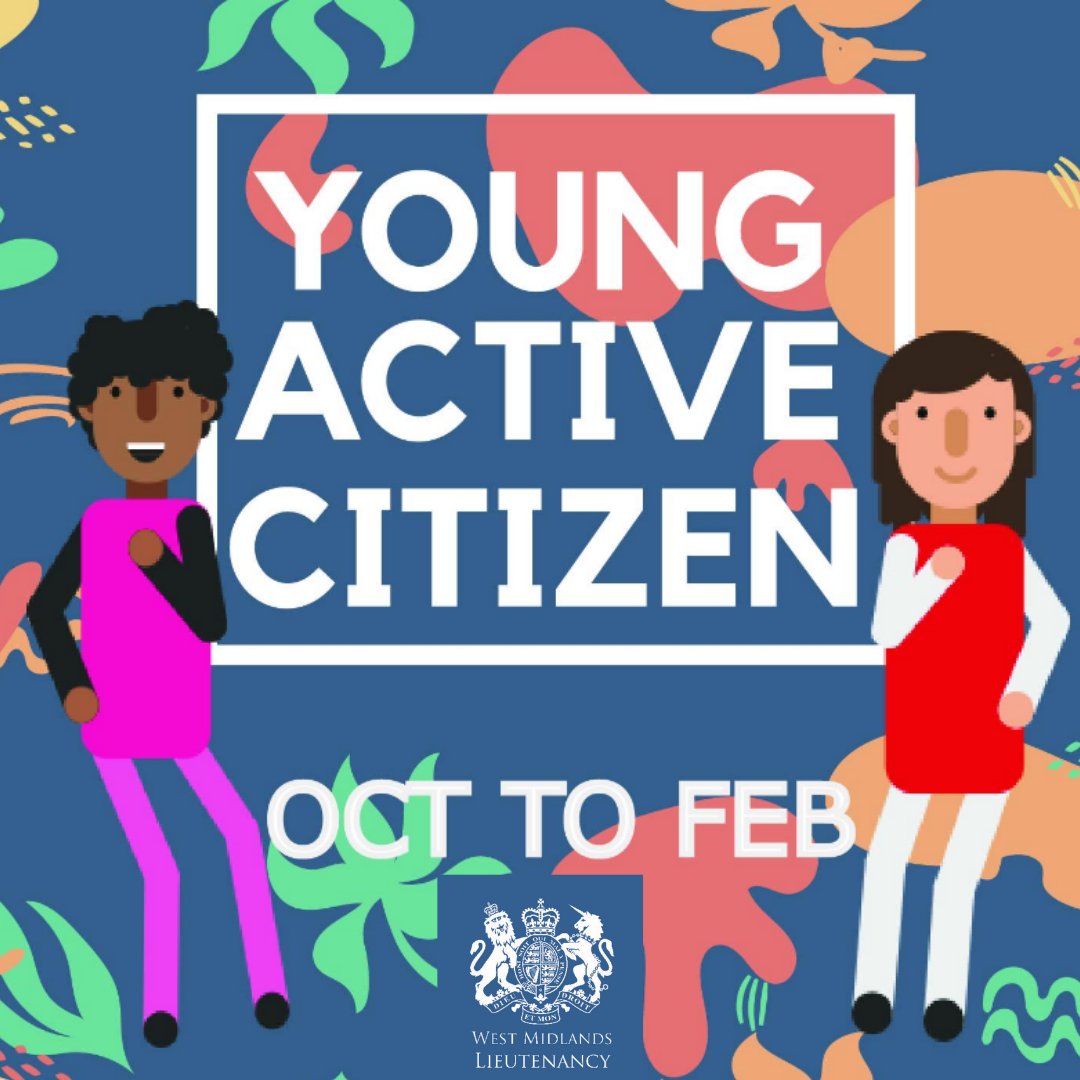 👀 The search is on to find young people across the West Midlands who are doing amazing things to support their communities and enter this year’s Young Active Citizen Awards.

📲 Further details can be found at the Lieutenancy website or by emailing office@wmlieutenancy.org.
