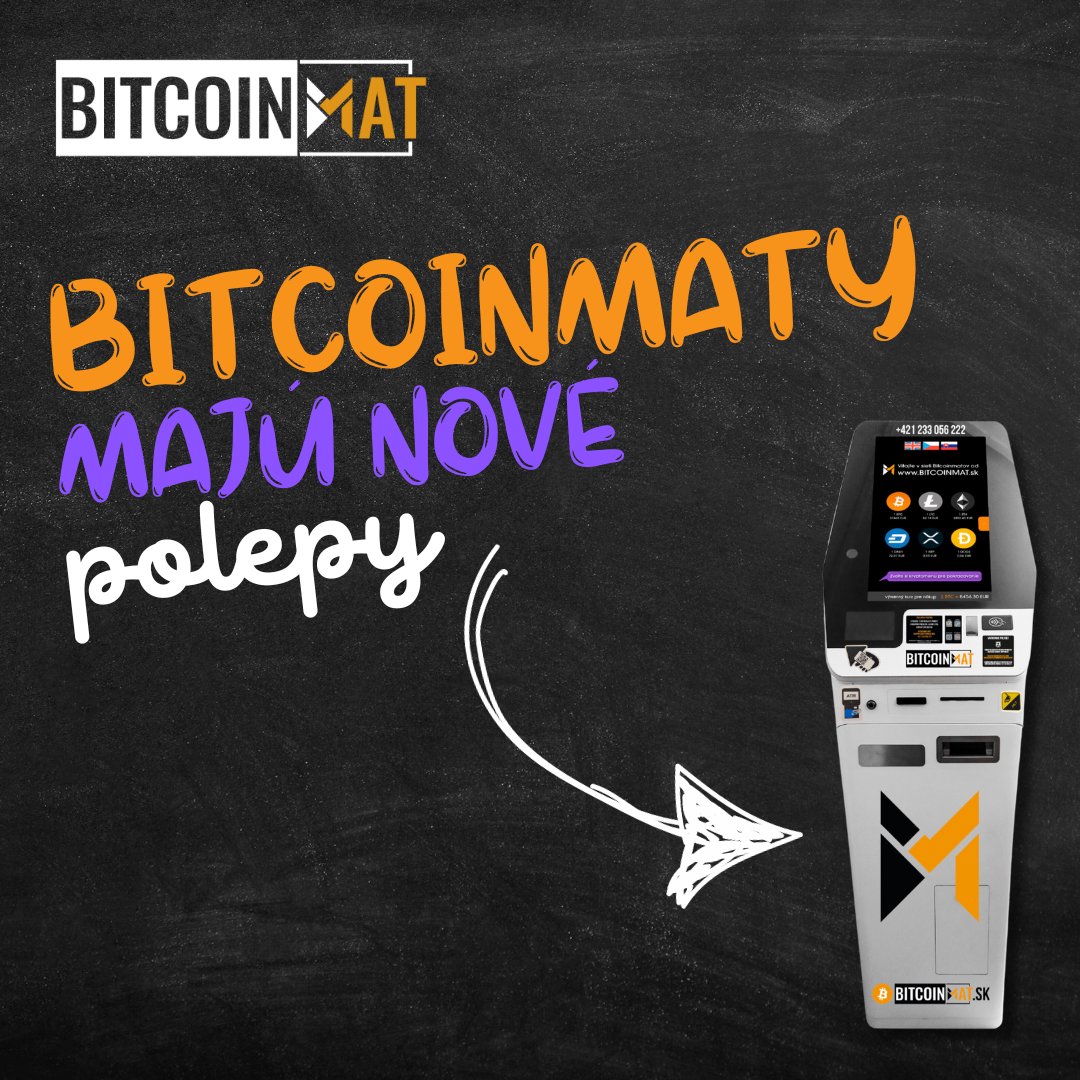 bitcoinmat_sk's tweet photo. Spoznáš nás jednoducho, originál Bitcoinmat je len jeden. 🧡
#kryptomeny #kryptomenysk #financie #investovanie #Bitcoinmat #crypto #bitcoin #voucher #kryptovoucher #kryptosk #Swap #ATM #kryptonews #kryptonovinky #cryptoslovensko #blockchain #kryptoaktíva #kryptoinvestovanie https://t.co/Kd16y7b8oF