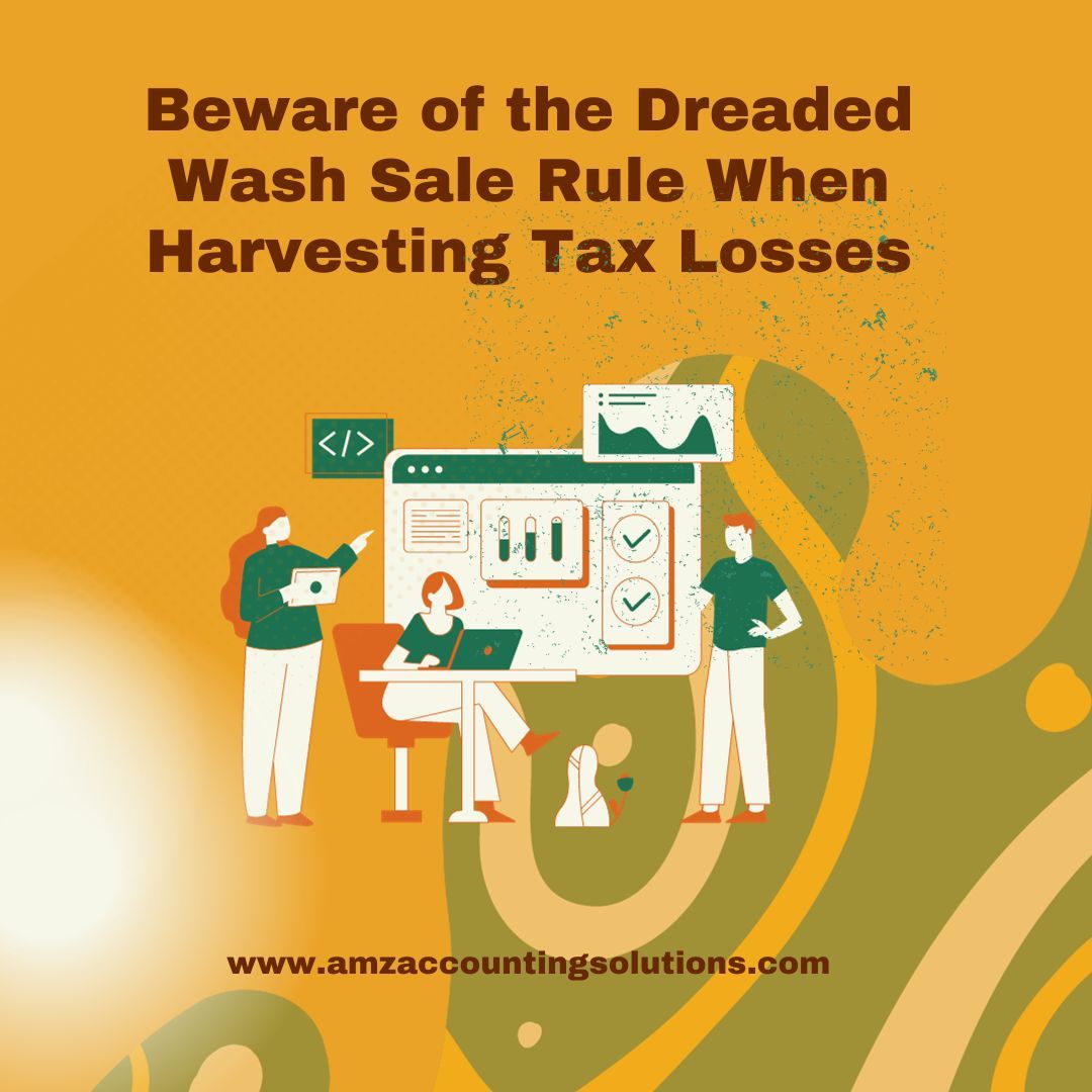 AccountingAmz's tweet photo. 🚨 Investor Alert! 🚨 Don't let the wash sale rule wash away your tax-saving plans! 🌊💰 It's more than just a year-end move. Stay ahead of the game and make informed decisions. #TaxTips #InvestSmart #WashSaleRule

🔗 https://t.co/ozP7Zkc8uZ https://t.co/cN7n5jwaFA