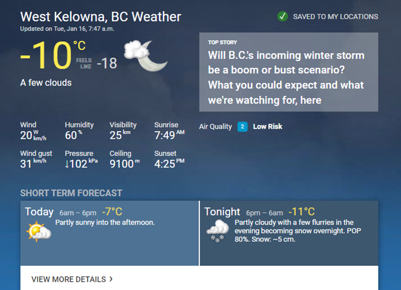 Temps have risen a bit! We're expecting snow to start into evening &amp; carry on thru tomorrow. Give extra time to get where your going, leave space between vehicles and if you don't really got to go anywhere, maybe dont! Crews will be out there as conditions persist!  #DriveSafe
