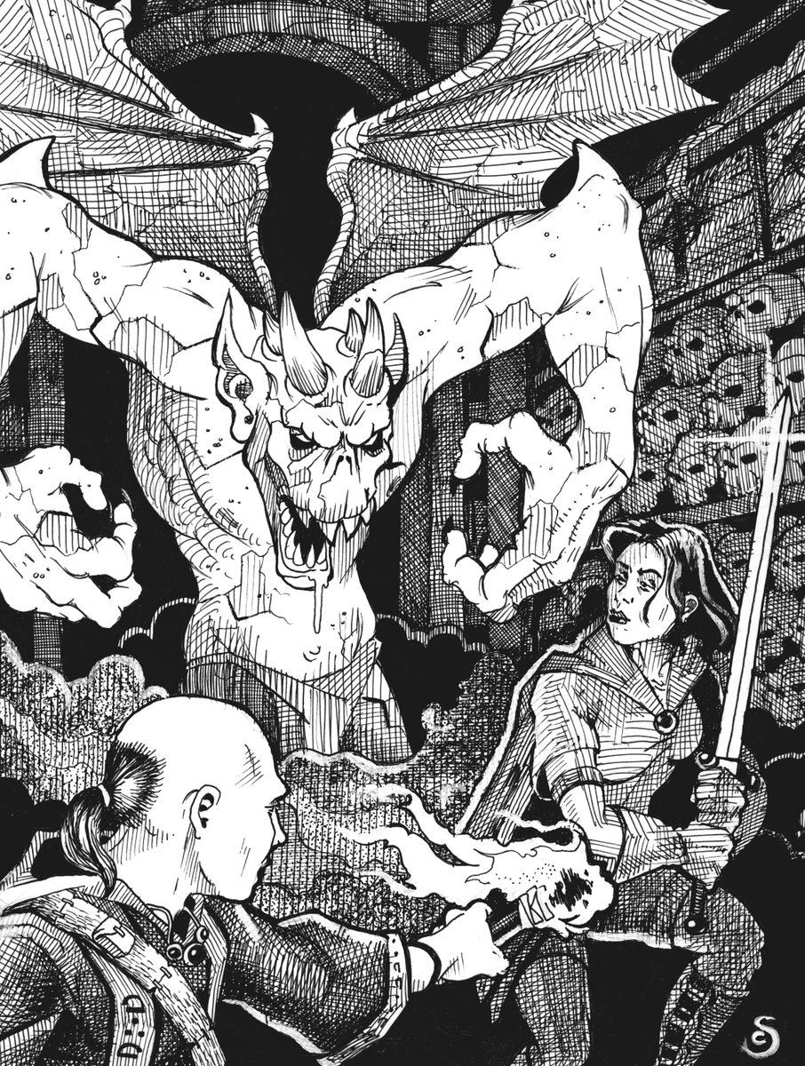 trolllordgames's tweet photo. That's not a Lion! And it's not Ropes! But it is a scene from Lion In The Ropes, our newest adventure module available on Fantasy Grounds! #fantasygrounds #castlesandcrusades #adventuremodule #tlg #trolllordgames
https://t.co/lY33yOuynH https://t.co/BMSIepPiaa