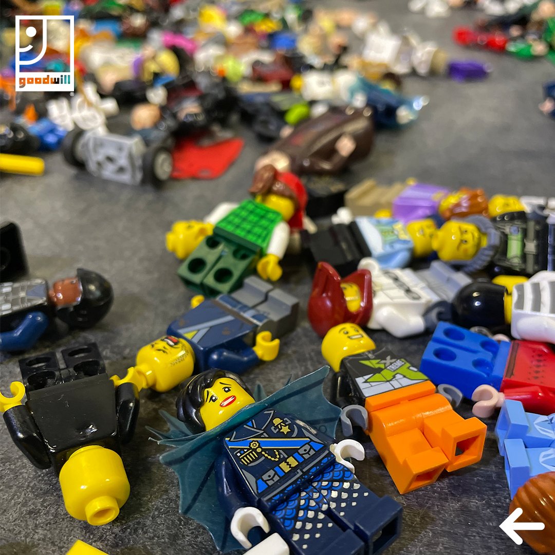 sc_goodwill's tweet photo. Weโre taking you behind the scenes in ecommerce. Playing with LEGOs is hard work, but someone has to do it. ๐#ecommerce #shopGoodwill #goodwilltoall https://t.co/ToiphjVNIL