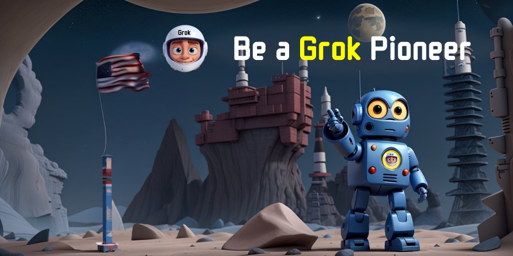 GrokmemecoinBNB's tweet photo. "👑 GrokBNB – Reigning Supreme! Secure your kingdom with Grok tokens and enjoy the spoils of Dogecoin rewards. Join the royal journey now! 🌟🚀 #GrokBNB https://t.co/eZX4W6bYEG