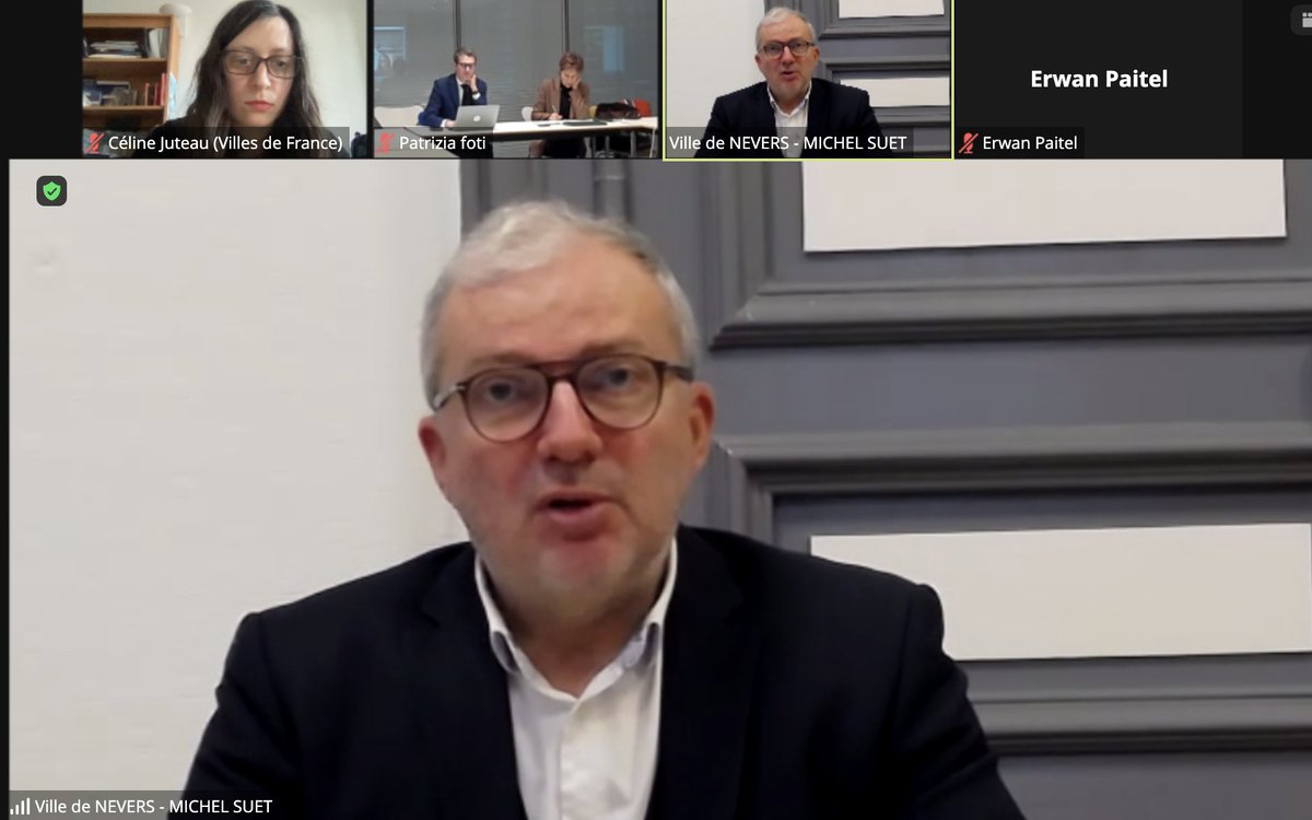 VillesdeFrance's tweet image. Audition de @denisthuriot par le Comité de l'Intelligence artificielle générative: les #villesmoyennes, partagées entre enthousiasme et méfiance, ont besoin d'accompagnement dans leur #TransfoNum #IA