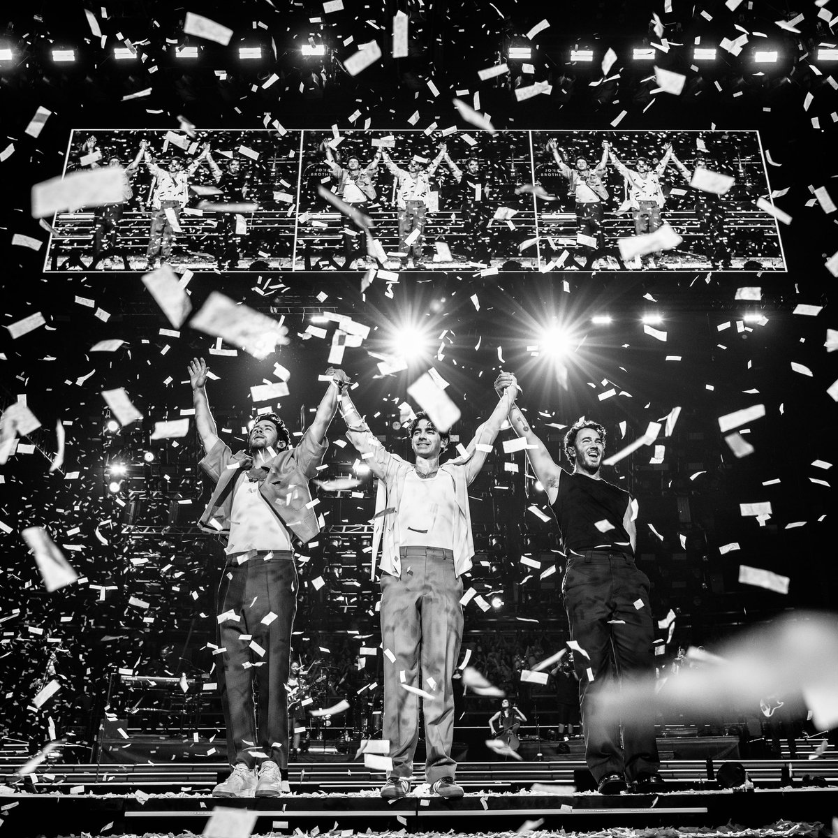 jonasbrothers's tweet photo. Oklahoma! If you missed us the last time around… now’s your chance! We’ll be performing two shows at @ChoctawCasinos on February 8th &amp; 9th. Tickets go on sale tomorrow at 10am CT / 8am PT! https://t.co/OvEszKP1kF