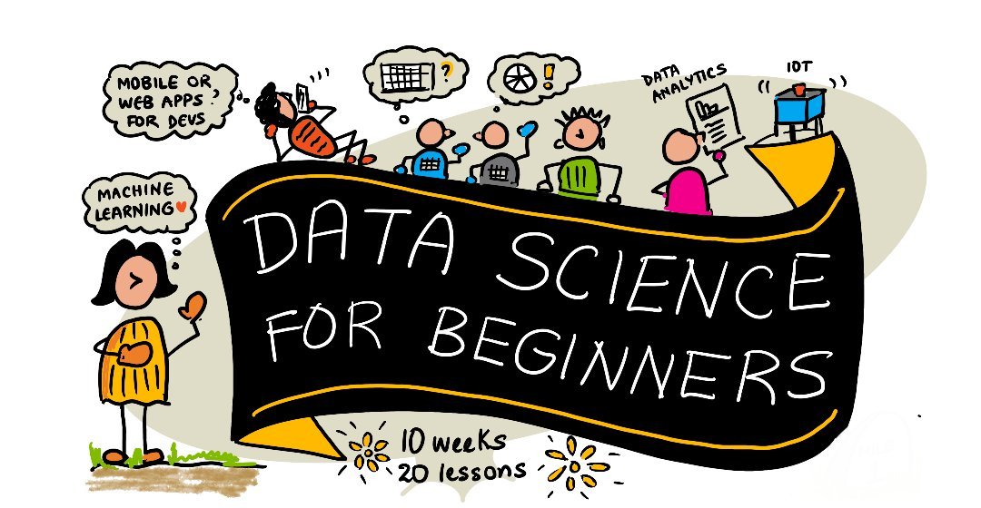 python_spaces's tweet photo. Microsoft is offering Data Science for Beginners for FREE

- 10 Weeks 
- 20 Lessons

100% Free 

Find course link 🧵👇 https://t.co/vrWhKK5Pby