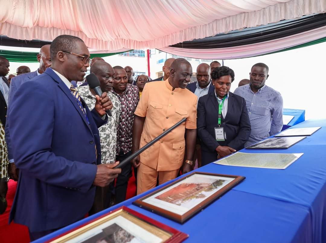 KaiboiTraining's tweet photo. History in the making! 
President Ruto's visit to Kaiboi marks the beginning of a new era. Jitume Lab is launched, and Kaiboi earns its status as a National Polytechnic. Exciting times for our community! 🎉 #KaiboiTransforms #JitumeLab https://t.co/spcfnJyPBa