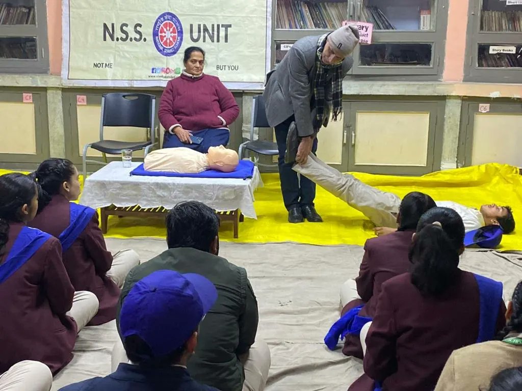 SVMS_Pinjore's tweet photo. St. Vivekanand Millennium School, HMT Township, Pinjore organized 7 days long NSS Camp. 

#nsscampcauses #volunteerweek #communityservice #changemakers #socialimpact #weekofservice #givingback https://t.co/StWW6k2JtA