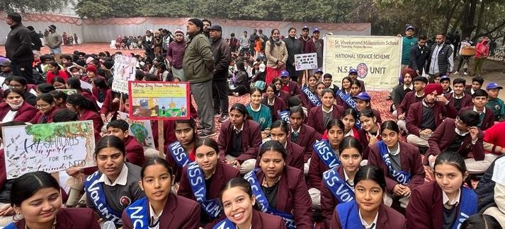 SVMS_Pinjore's tweet photo. St. Vivekanand Millennium School, HMT Township, Pinjore organized 7 days long NSS Camp. 

#nsscampcauses #volunteerweek #communityservice #changemakers #socialimpact #weekofservice #givingback https://t.co/StWW6k2JtA