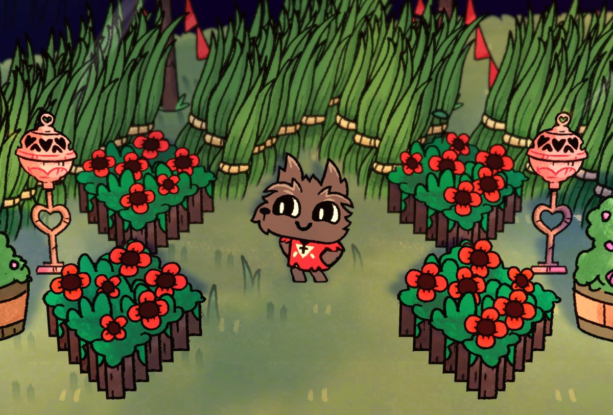 Had to say goodbye to our darling dog Poppy last year, she was a lovely old girl who came to spend her retirement with us.

Still sad, but.... Poppy lives on! I added her as a follower in the new <a href="/cultofthelamb/">Cult of the Lamb</a> update, now everyone can know the joys of cleaning up her poop!