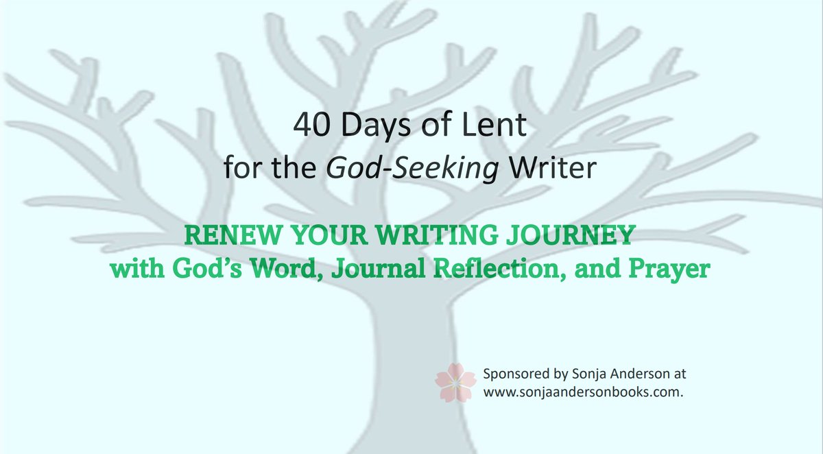 SonjaMarie9's tweet photo. Coming soon! Writers, does your soul need a refresh?  This Lent, we'll reflect on scripture, journal our thoughts, and pray with me to the One who can show us His way, the perfect Way! Sign up for my newsletter at https://t.co/AdMA6I4NWg to get each day's challenge in your email! https://t.co/L8Kj7yrC5f