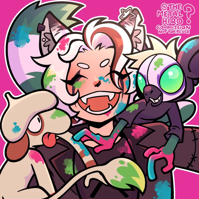 I have 10! commission slots open to be finished by February!! Perfect time to get something for Valentines, yah? First come first serve- LINK IN PINNED!!! 