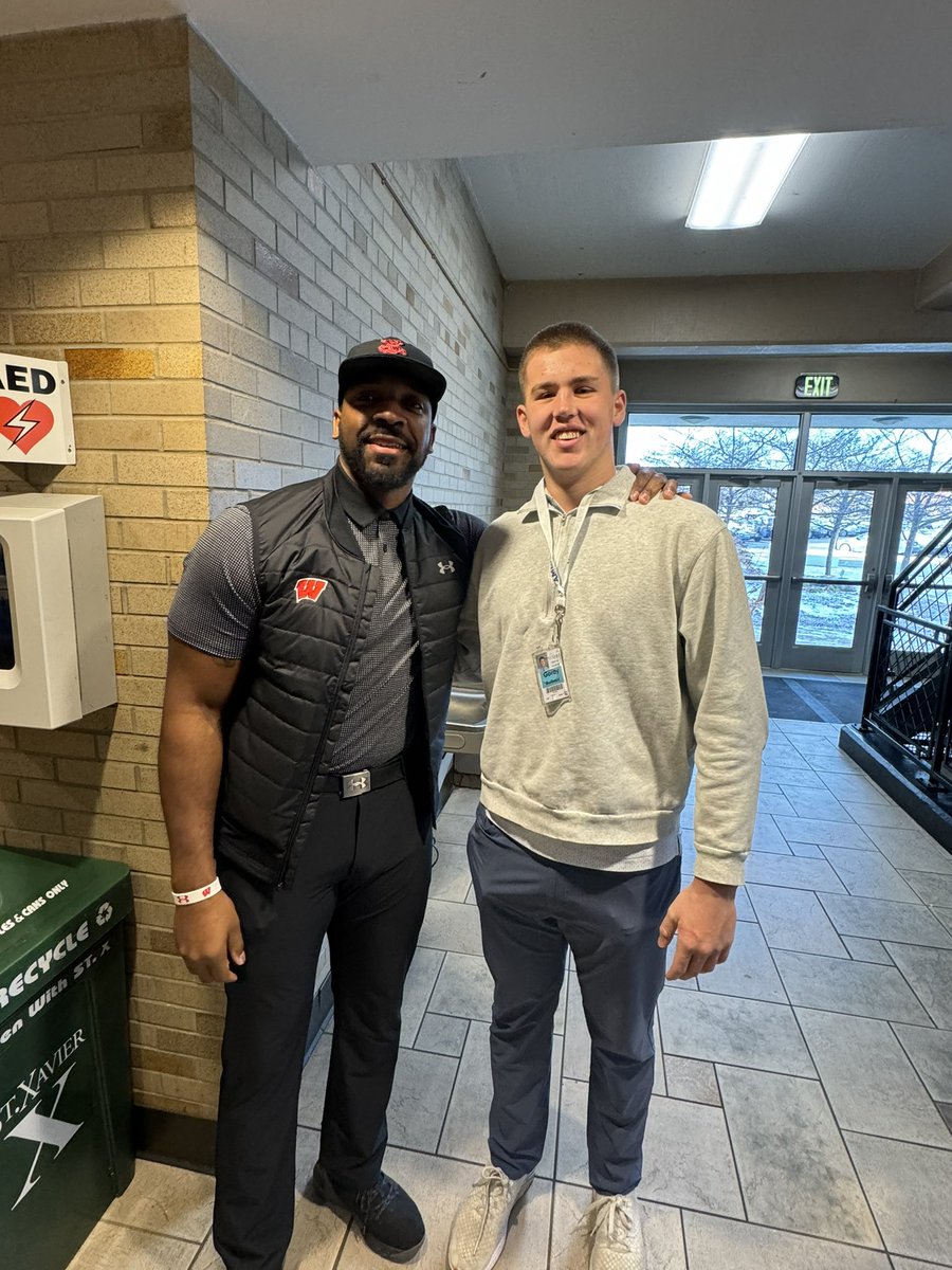Gordy Sulfsted (@gsulfsted) on Twitter photo After a great conversation with <a href="/G_Scruggs/">Greg Scruggs</a>, I am honored to receive an offer from the University of Wisconsin!! <a href="/BadgerFootball/">Wisconsin Football</a> <a href="/StXFB/">Bomber Football</a> <a href="/CoachFick/">Luke Fickell</a> <a href="/COACHSPECHT28/">Steve Specht</a> <a href="/RUNBYU/">COACH T, M.Ed., HSSCC, USAW,FMS</a> <a href="/gobigrecruiting/">Go Big Recruiting</a> <a href="/AllenTrieu/">Allen Trieu</a> After a great conversation with <a href="/G_Scruggs/">Greg Scruggs</a>, I am honored to receive an offer from the University of Wisconsin!! <a href="/BadgerFootball/">Wisconsin Football</a> <a href="/StXFB/">Bomber Football</a> <a href="/CoachFick/">Luke Fickell</a> <a href="/COACHSPECHT28/">Steve Specht</a> <a href="/RUNBYU/">COACH T, M.Ed., HSSCC, USAW,FMS</a> <a href="/gobigrecruiting/">Go Big Recruiting</a> <a href="/AllenTrieu/">Allen Trieu</a>