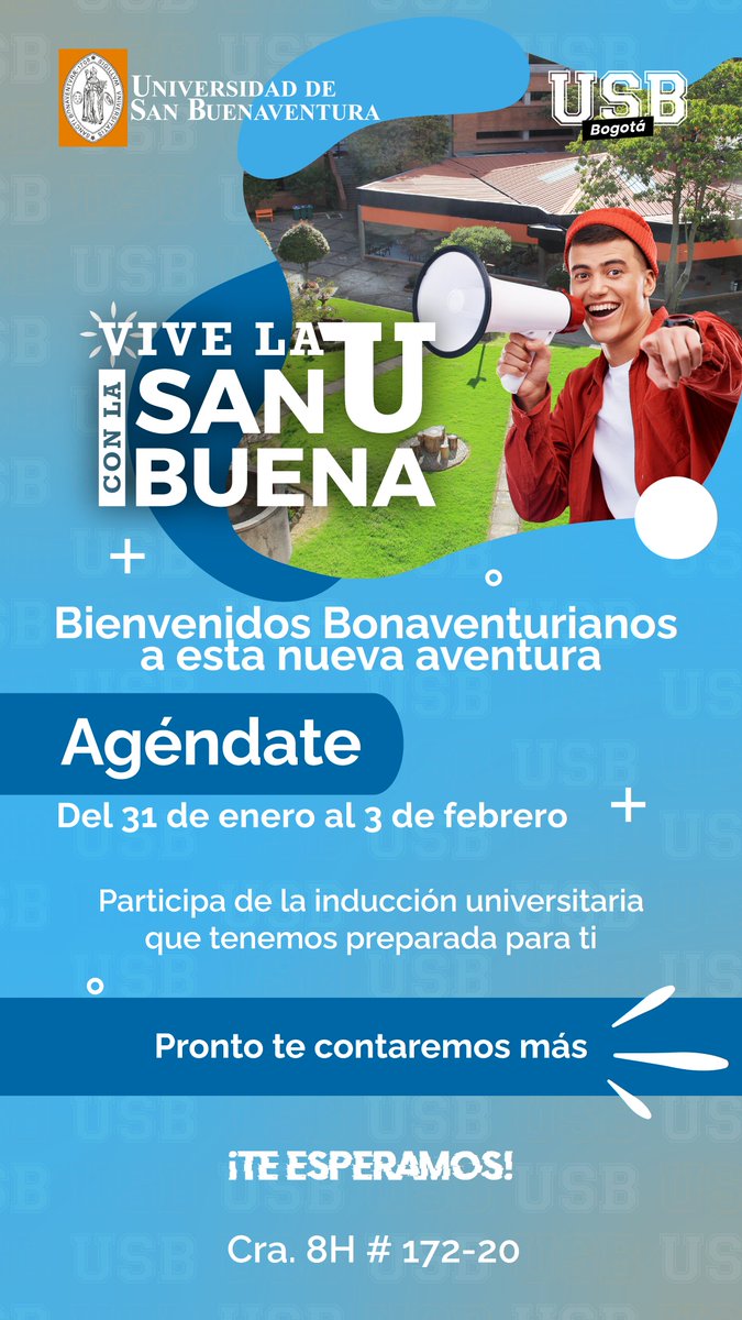 🚀 ¡La San Buena le da la bienvenida a un nuevo ciclo #académico! 🎓 Con las inspiradoras palabras del Rector, nos embarcamos en un año lleno de #descubrimientos y #logros.

#universidad #universitarios #bogotá #universitarias #pregrado #posgrado