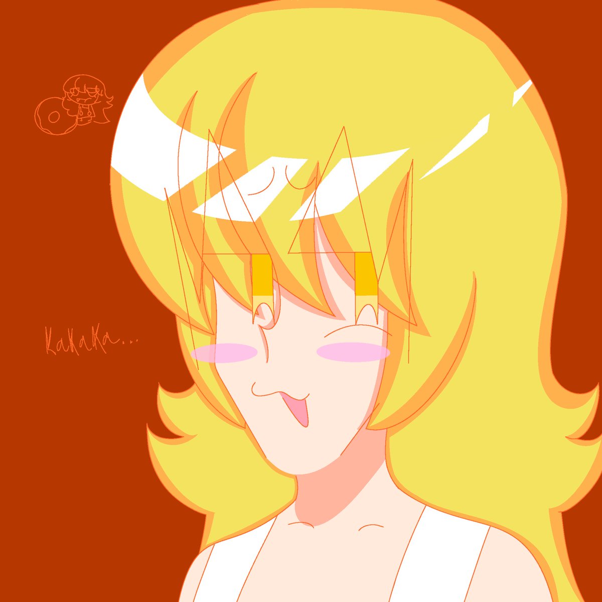 CalamariBoop's tweet photo. Shinobu Oshino the smug donut vampire
Her smug look mocks my very presence!
#monogatari #MonogatariSeries #shinobuoshino #monogatarifanart #物語 #物語シリーズ https://t.co/Fk36fOhQsj