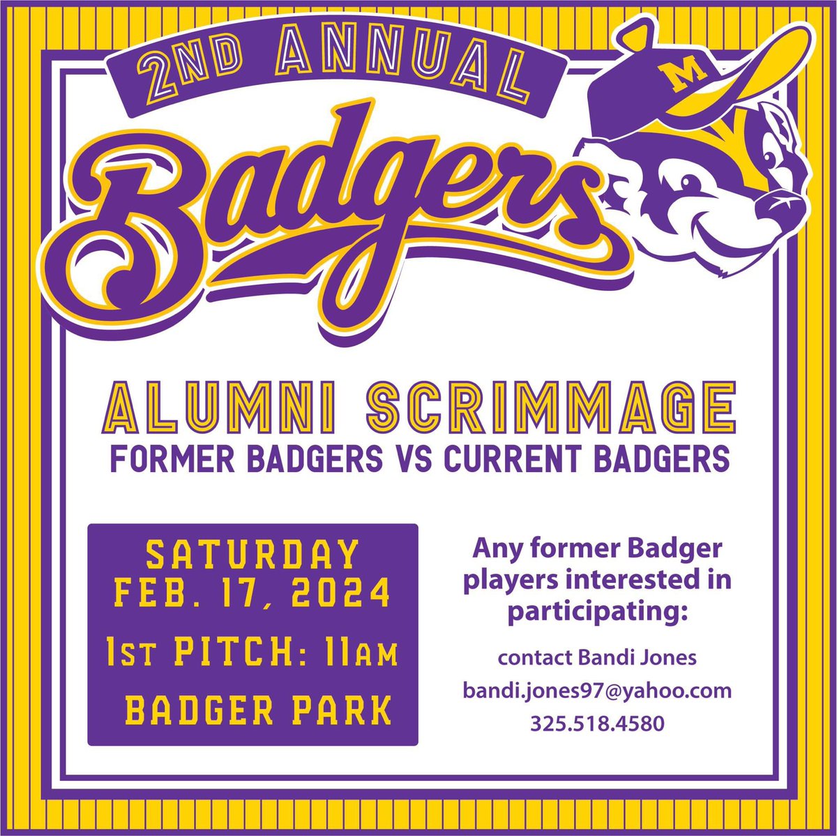 Merkel Badgers Baseball tweet media