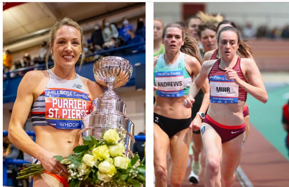 d9monti's tweet photo. .@ellepurrier will face @lauramuiruns in the women's #WanamakerMile at the #MillroseGames on Feb. 11. Also entered: Axumawit Embaye, @sinclaireeee, @katiesnowden13, @JosetteNorris, @jessicahull14, Marta PΓ©rez, @dani_jonesss, Sage Hurta-Klecker & @Susan832631761. #WorldIndoorTour https://t.co/H9KCwR4Wvc
