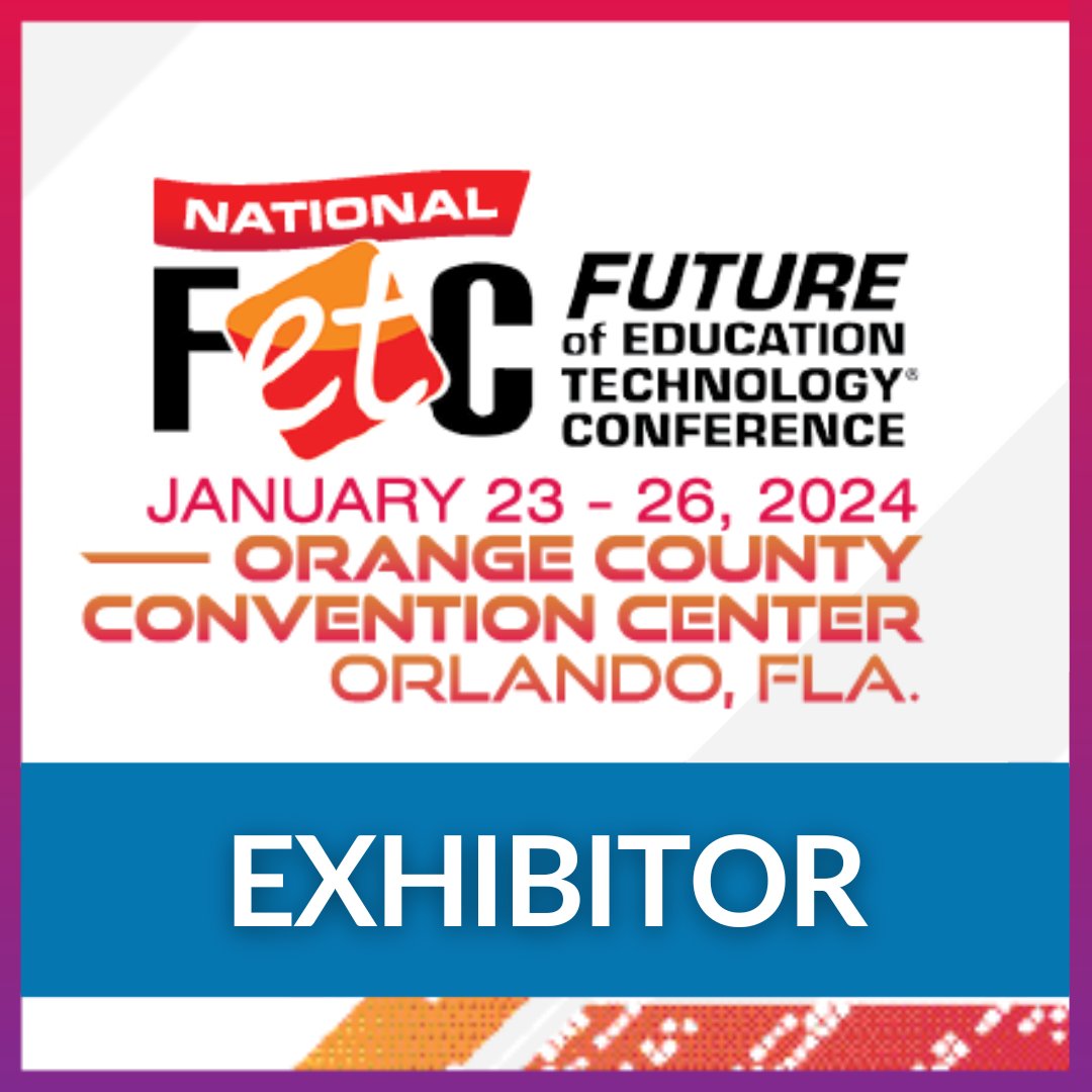 Next week we'll be meetin' and greetin' new friends at <a href="/fetc/">FETC</a>!

If you'll be in Orlando, stop by booth #4249 to chat with our team about using one platform to gather, visualize, and act on your student data. 📊 #FETC #EdTech