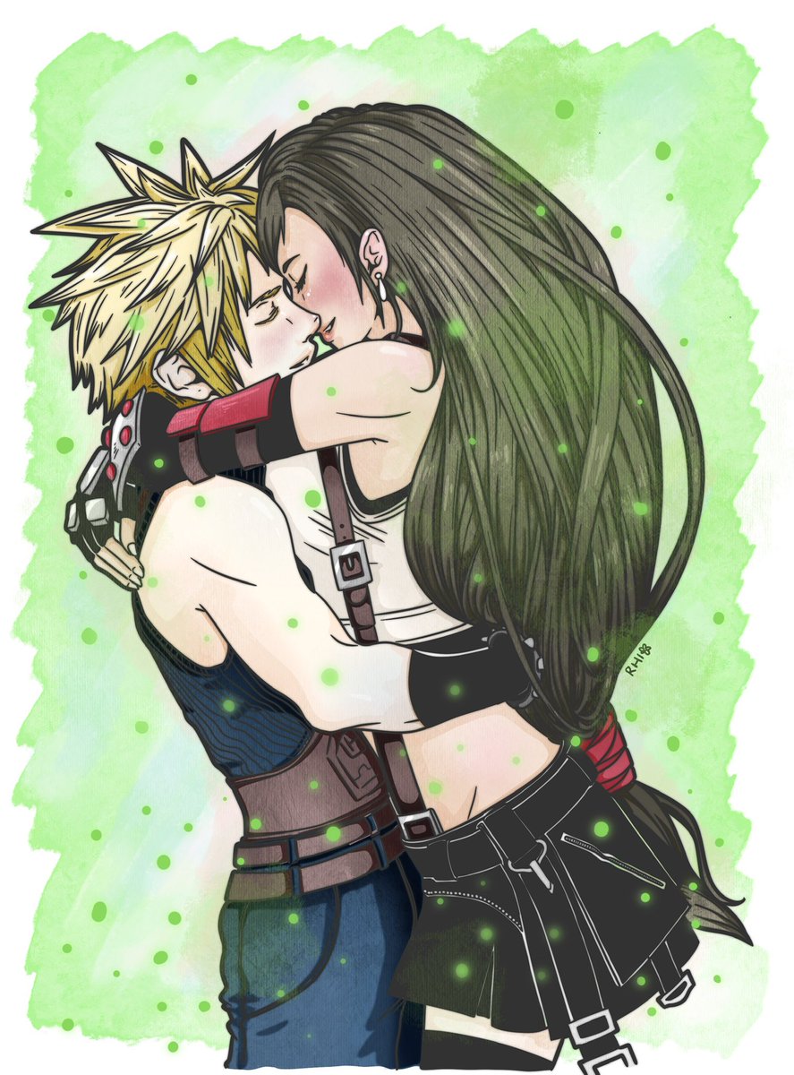 ukiyobutterfly's tweet photo. I cannot WAIT for that “TIFAAAAAA!”

So I drew a thing, lol. 

 #cloti #cloudtifa #FF7Rebirth #cloudxtifa #cloud #tifa #tifaaaa https://t.co/EmuMC4Hgpa