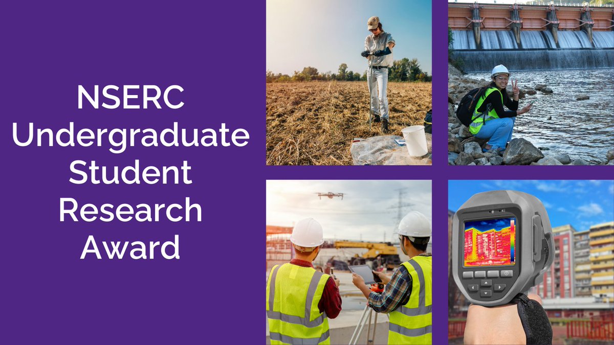 NSERC Undergraduate Student Research Award (USRA) applications are now open! USRAs are valued at a minimum of $9,268 for a 16-week term May through August 2024. Applications are due Feb 20! #internship #USRA @westernuSocSci @NSERC_CRSNG geoenvironment.uwo.ca/undergraduate/…