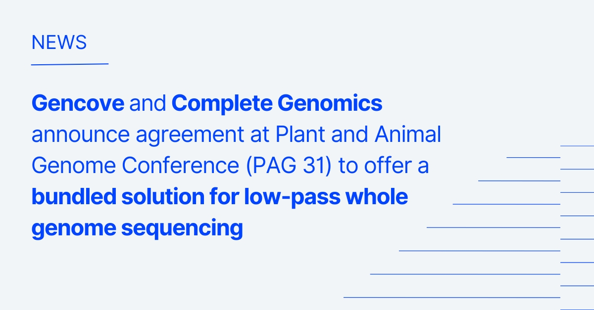 We're pleased to announce an agreement with @CompleteGenomic to offer a bundled solution to deliver high-capacity and cost-effective whole genome information. Read more: bit.ly/3HlSJ8J