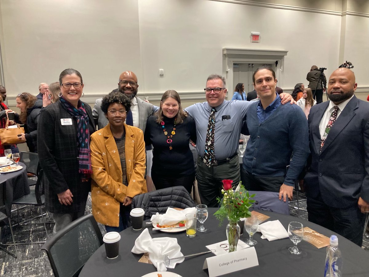 This morning, members of our faculty and staff attended the 20th annual Martin Luther King Jr. Freedom Breakfast at Tate. This year's theme was 'Power of the Dream: Building a Legacy for Generations' with T. Dallas Smith as the keynote speaker. #HBTRxD