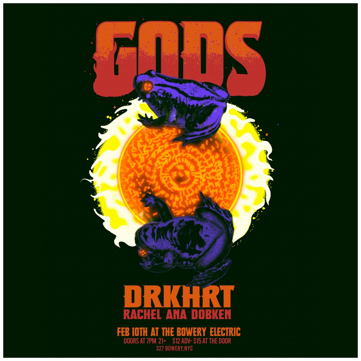 bowerypalace's tweet photo. 🔥 @listentogods  are coming in February with DRKHRT &amp; @rachelanadobken  

GODS + DRKHRT are a part of @theparlormob too 👀 fans come out and support 🤘

Doors at 7, tickets for $12 online, $15 day of 🎟 https://t.co/ET0csHC0fa https://t.co/IlZwGw00cl