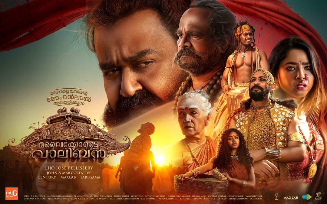 dhathrilal's tweet photo. #MalaikottaiVaaliban New Poster!!

#Mohanlal #VaalibanOnJan25 https://t.co/p3Y3t7jBbr