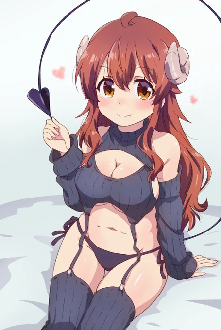 魔法少女をぶちころがすセーターです どうですか桃?