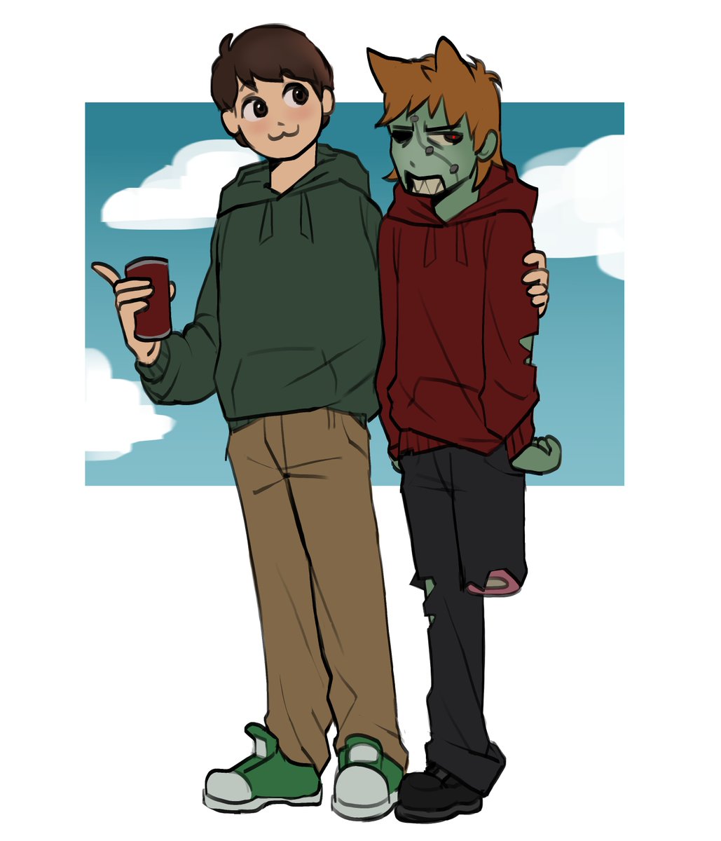 sensearr's tweet photo. they indulge in a healthy amount of tomfoolery
#eddsworld #tordedd https://t.co/AfB6ITWedm