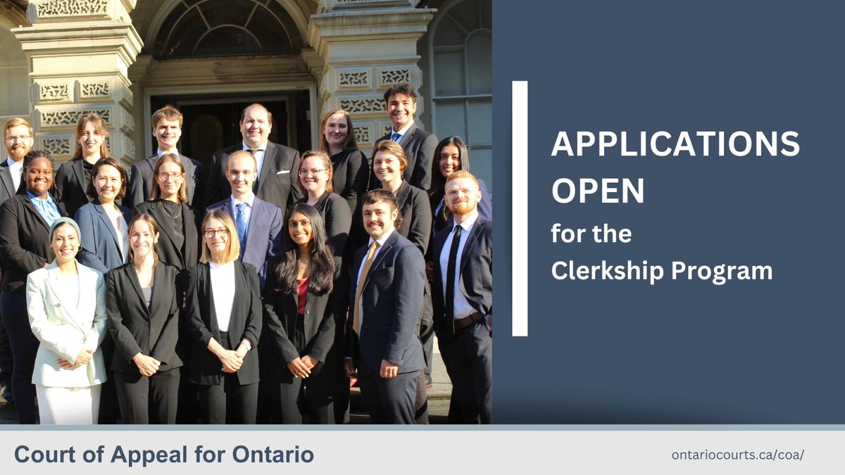 Court of Appeal for Ontario tweet media