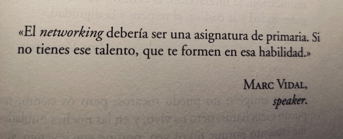 rafjuan's tweet photo. El networking debería ser una asignatura de primaria. Si no tienes ese talento, que te formen en esa habilidad!! @marcvidal @cipriquintas #ElLibroDelNetworking #FelizMartes https://t.co/r3fAMIlfk2