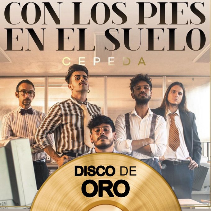 Begoa1202's tweet image. Sonando este single Disco de Oro  "Con los pies en el suelo" de Cepeda en #RelaxRecargado #IntensasAlAire #Cepeda2024