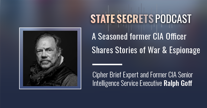 thecipherbrief's tweet photo. In his first-ever podcast interview, former 6-time CIA Chief of Station and 35-year #CIA veteran Ralph Goff talks with #CipherBrief CEO & Publisher @SuzanneKelly_  about what’s happening now in the Middle East and the likelihood that the war will continue to spread beyond Gaza, Lebanon and the Red Sea. Goff also talks candidly about his career, which spanned the globe, from the #MiddleEast to #Europe to Central and South Asia and included postings in multiple war zones.

Listen here, or wherever you listen to podcasts. 
https://t.co/ZopDE8s9mF