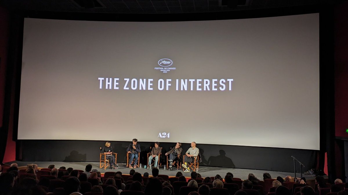 michael_lavers's tweet photo. @ZoneOfInterest- one of those films that make other films feel flimsy. LOVED - the shooting style: deep focus, high fps (?), so horribly immediate, like a disturbing family home video. There's a sequence with flowers that's🤯. And Mica Levi does it again. Go see it. @Directors_UK https://t.co/WqAXl1hI8k