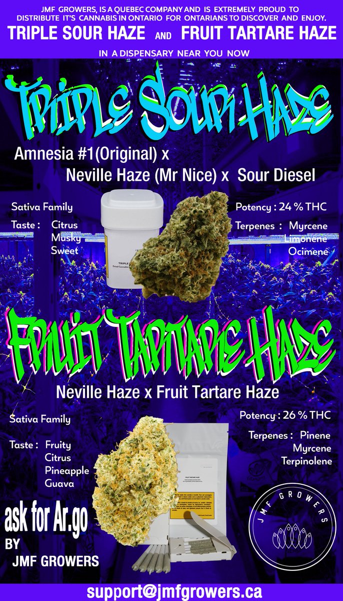 Find us in Ontario !