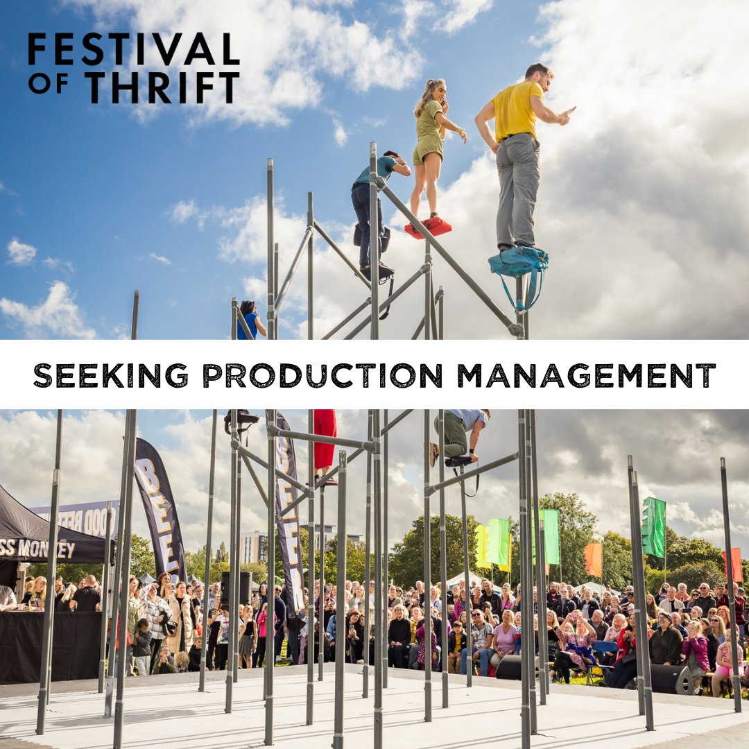 FestoThrift's tweet photo. We are seeking a Production Manager or Production Company with a wide range of expertise for our 2024-25 festivals.  Find out more here:  https://t.co/syw2JYQL7X #events #Festivals #thriftfest https://t.co/RcbfJgXtyJ