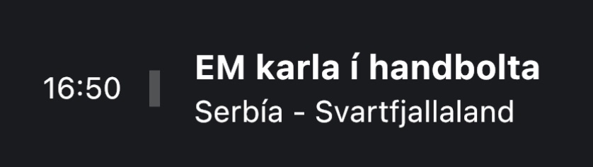 Serbía Svartfjallaland á móti hverjum??