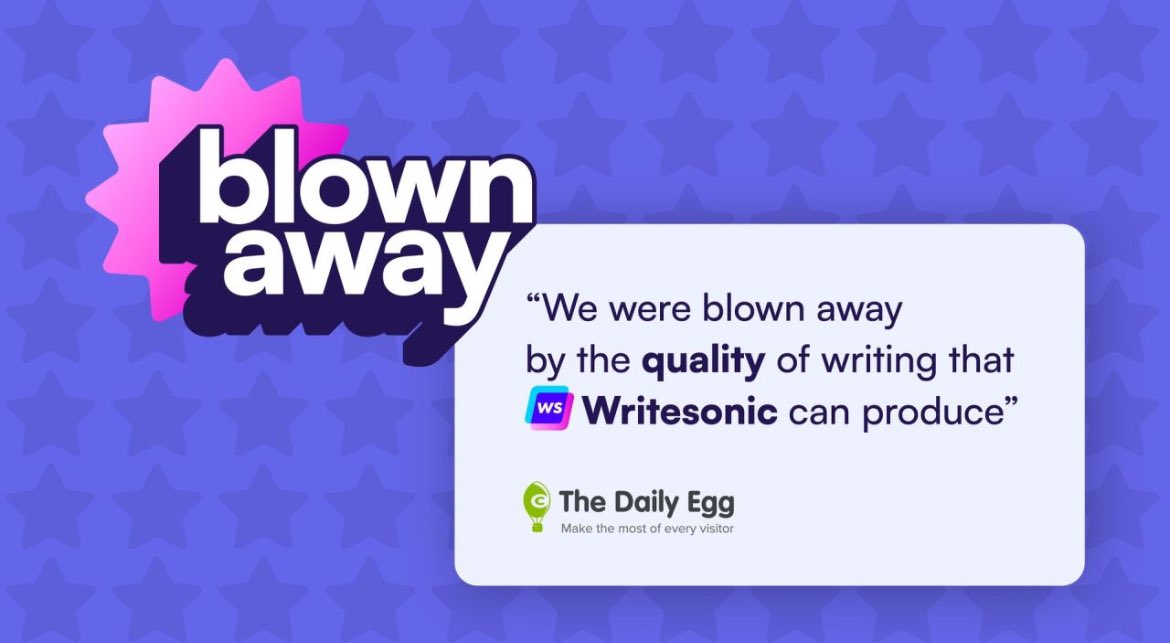 KirkDBorne's tweet photo. GPT-3.5 and GPT-4 are not the #AI tools you need. ("These aren't the droids you're looking for.")
@WriteSonic’s AI tool is 10X more powerful → the #GenerativeAI Copywriting tool you’ve been waiting for. Try it for FREE at https://t.co/eNI9mpBLqa
#WriteSonicAI generates #SEO-optimized, plagiarism-free content for blogs, ads, emails, websites, marketing campaigns, product descriptions, replies to customers, B2B partners,... fast!
"WriteSonic is an agency on your laptop," says one happy customer.
I would slightly modify that by saying, "WriteSonic is a 𝙘𝙤𝙢𝙥𝙡𝙚𝙩𝙚 agency on your laptop."
Here's the full story...
I have seen #Writesonic and am impressed with their platform, products, & services for content creators.
What do you get with WriteSonic's #GenerativeAI?
1. #AI-based article writer and content generator for entrepreneurs, marketing teams, content marketers, influencers, writers, eCommerce stores.
2. Trained on billions of datasets – proven high-performing copy that “converts” and resonates with your audience.
3. Unlimited Words plan, with unbeatable quality.
4. 20% cheaper than #ChatGPT, and 50% cheaper than other competitors.
5. Get the Power of #GPT4 on All Paid Plans.
6. Full-Suite AI-based Writing Tools with over 100 Features.
7. Easy! Describe your topic, specify an #SEO keyword, and choose a language from 25+ options.
8. Get a variety of high converting copy every time you hit "Generate."
9. Generates fully SEO-optimized, factual, and 100% plagiarism-free content with real-time data (including current events) in your own brand voice.
10. Publishes your article on your favorite platforms such as WordPress, Wix, Shopify, etc. in a single click.
11. Automates your entire social media – a proven method to monetize your social media accounts.
12. With WriteSonic you can automate significant components of your business: Amazon product listings, Google ads, Facebook ads, high-quality articles, websites, landing pages, emails, product descriptions, tweets, Instagram captions, and more in seconds – automate almost anything and generate multiple Income/Revenue streams.
13. Trusted by 5,000,000+ teams, agencies, and freelancers, with 15,000+ 5-star ratings.
14. And there’s more... BotSonic (AI Chatbot Builder), PhotoSonic (create AI art and images from text), ChatSonic (like ChatGPT but with 4X the superpowers), the ChatSonic Chrome extension, and more.
15. Still undecided? Then check this out => WriteSonic offers a FREE TRIAL of 10,000 Premium words, which is more than sufficient for you to give this Generative AI platform the opportunity to prove that it can start generating new & enhanced revenue streams for your business right away.
See more details, impressive customer reviews, and super-helpful FAQs – and start accelerating your business income today – at https://t.co/eNI9mpBLqa
I am a @WriteSonic Affiliate.
#Ad #Adtech #Marketing #Martech #CMO #ContentMarketing #AffiliateMarketing #DigitalMarketing