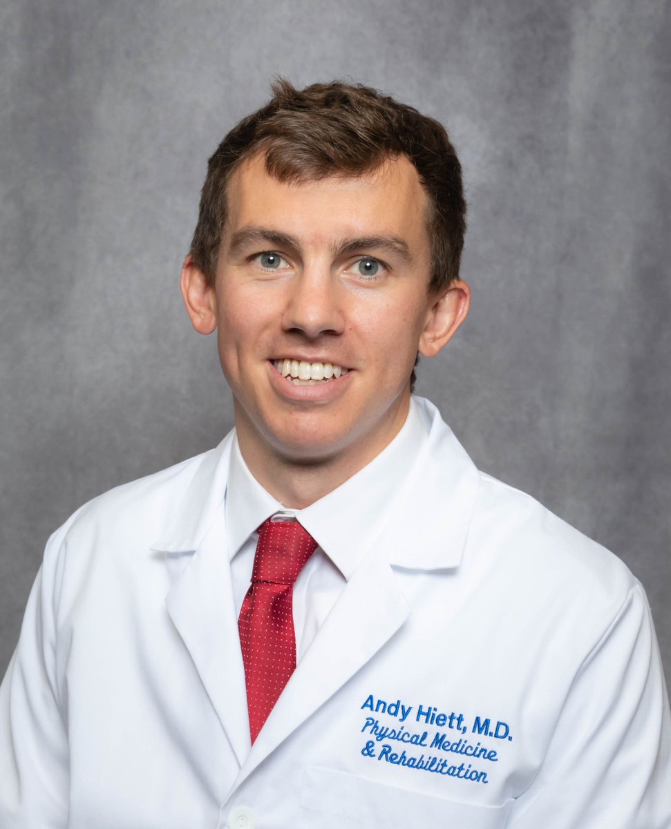 Exciting news for the residents at KU PM&R - Dr. Andy Hiett, our co-chief resident and PGY4, has successfully secured a spot in the Sports Medicine Fellowship program at the University of Washington in Seattle, WA! 

Congratulations to Dr. Hiett!

 #PMRFellowship  #SportsMedicine