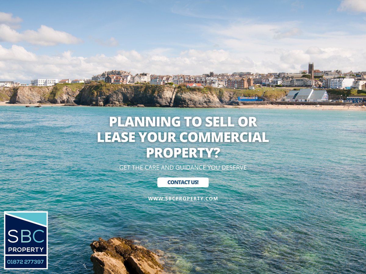 SBCProperty's tweet image. We are an independent Partnership of Chartered Surveyors and Commercial Property Consultants.

We offer specialized advice and services covering all significant aspects of commercial property.

📞01872 277397
📧enq@sbcproperty.com’