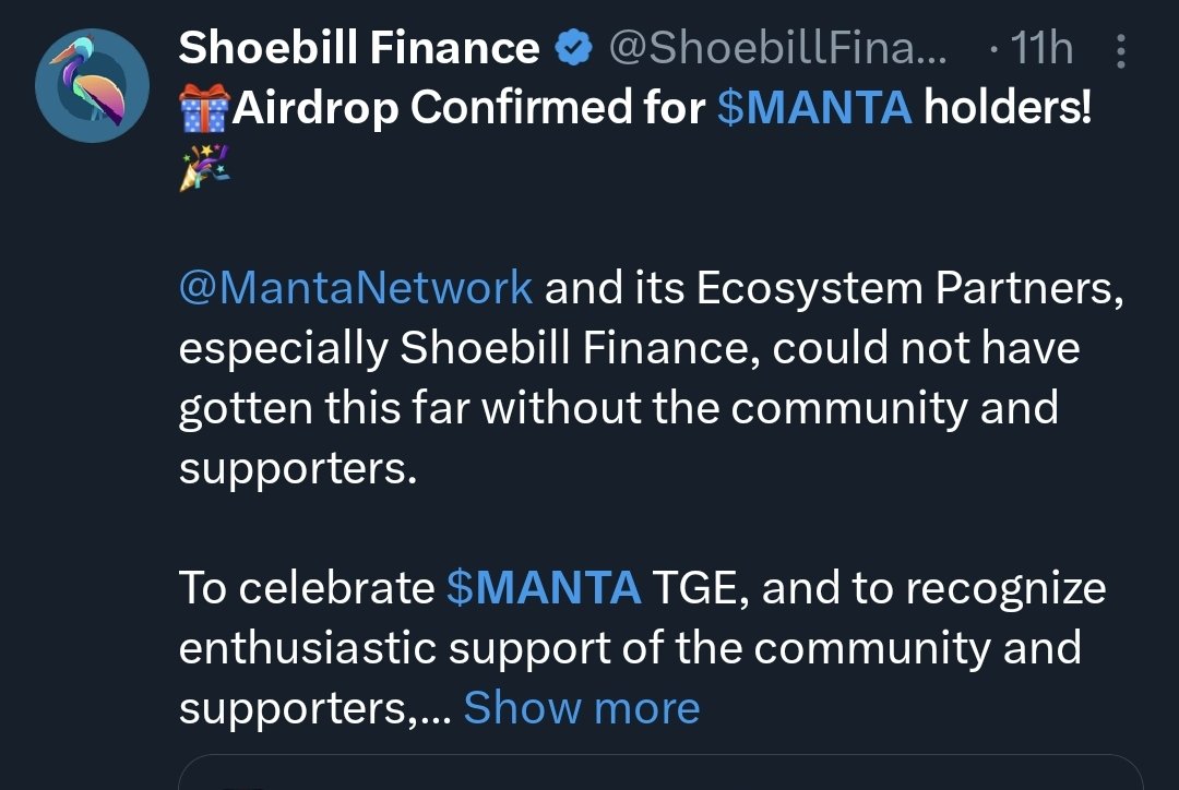 oxtochi's tweet photo. 4 airdrops confirmed for $MANTA holders already https://t.co/rdvotIXgqt