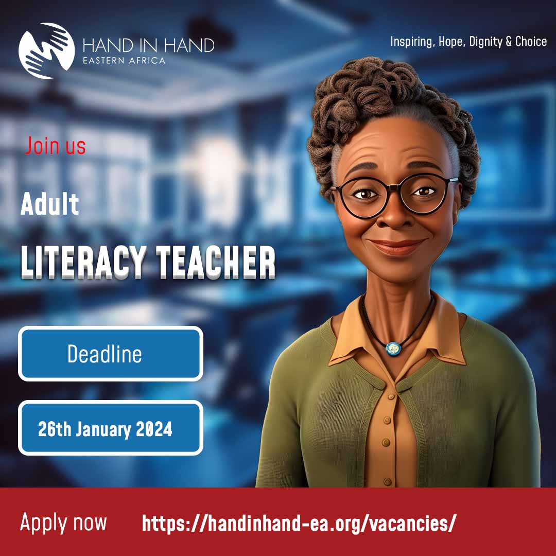 HandinHandEA's tweet photo. We are currently looking for a qualified  individual who will assist in the implementation of our  adult literacy education project. For more information and application, visit https://t.co/hfHlfcWG8x

#EnterpriseRising #InspiringHopeDignityChoice https://t.co/NkfgHWxVcv