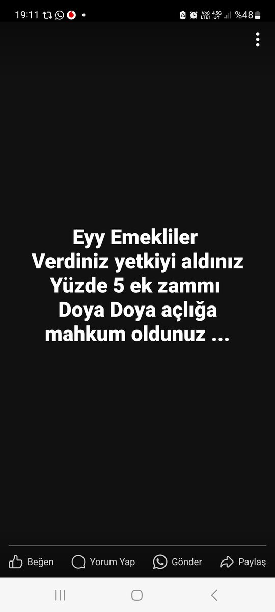 zgrkotan2's tweet photo. #HesapGünü31Mart
Uyan Artık Emekli 
@isikhanvedat @RTErdogan https://t.co/QxRdXc3jHG