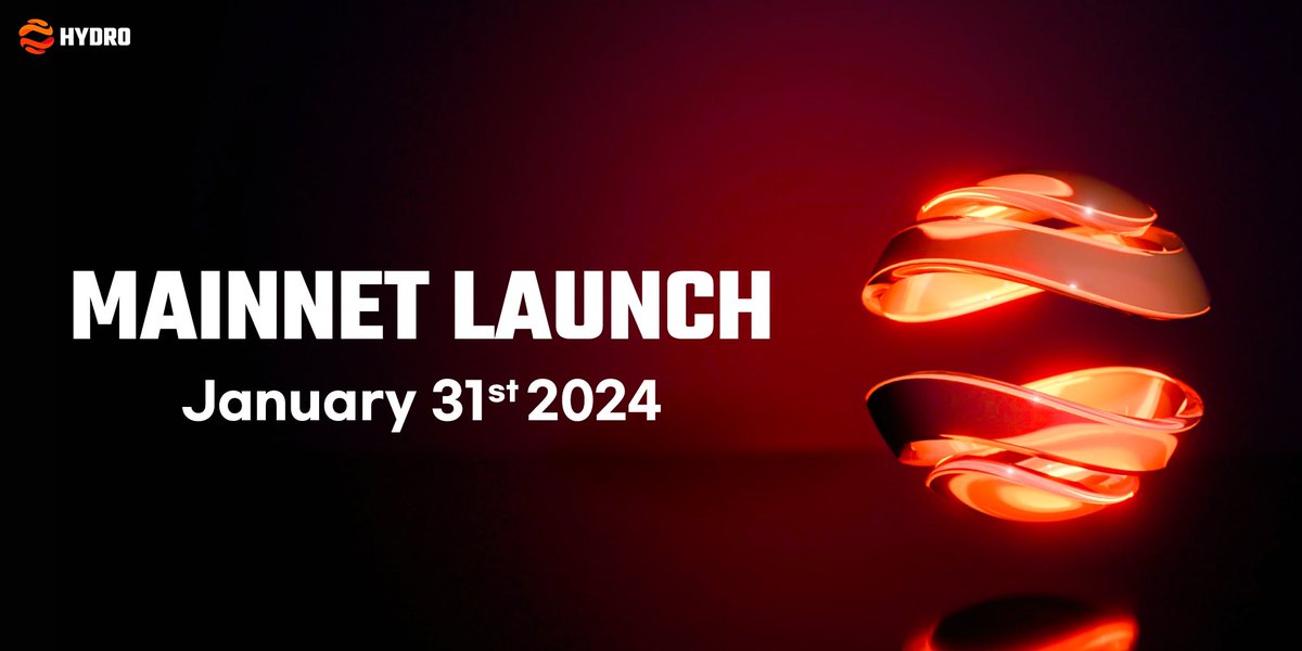 Sumeeetttt's tweet photo. Save the date - Jan 31! Hydro Mainnet is about to reshape the crypto landscape. Don’t miss the unveiling! 🔥🚀
Check out the below blog for a brief explanation about the hydro Mainnet launch!

https://t.co/i9BXySFzhH

#HydroMainnet #Blockchain https://t.co/2FIy1u3Eeu