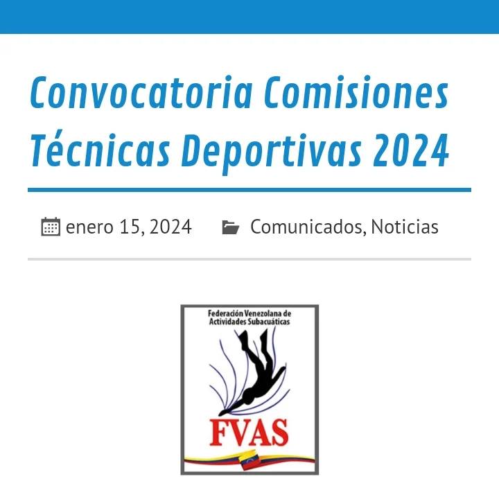 Convocatoria Comisiones Técnicas Deportivas 2024
fvas.com.ve/convocatoria-c…