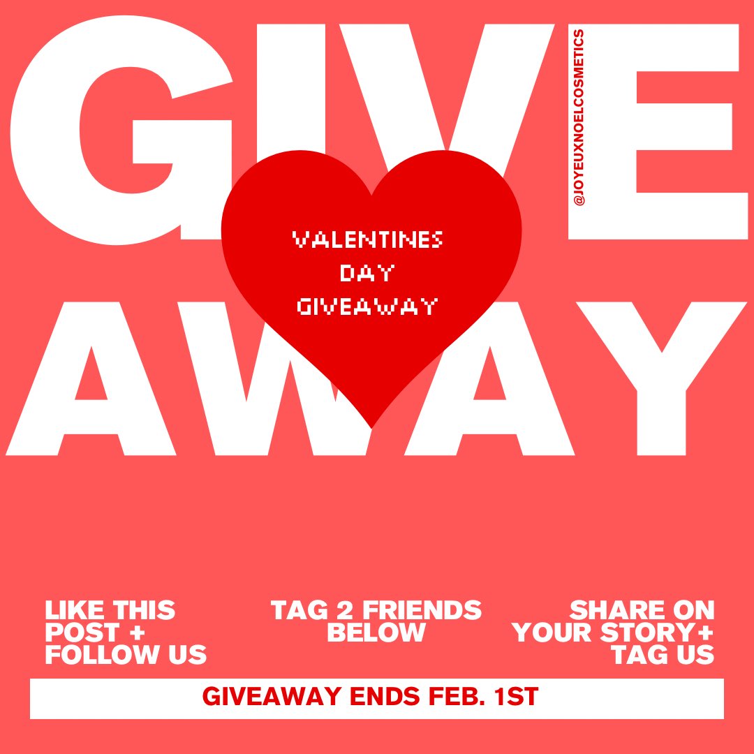 shopJoyeuxNoel's tweet photo. valentine’s day giveaway 💘

https://t.co/YBAIXvuUzu

see pinned post on our instagram to enter ! https://t.co/borKz9y4Ob