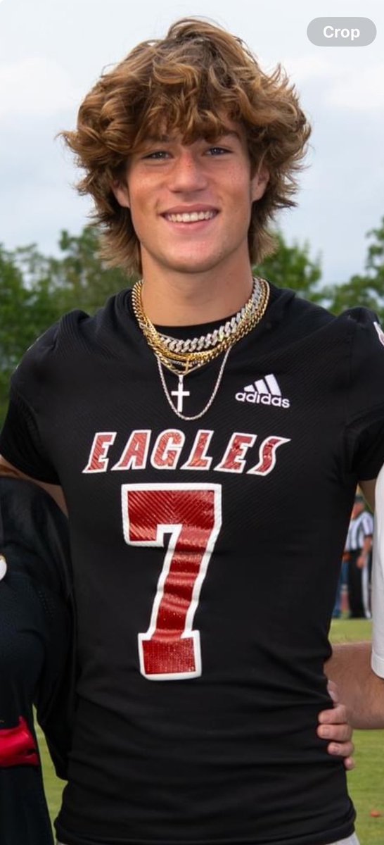 SMMHSEagles's tweet photo. 🏈🦅🎉 A huge CONGRATS to @blake_wolfard on being selected to the 4-A All State team in football! 
#SMMHSsoars https://t.co/l33JTJFBRn