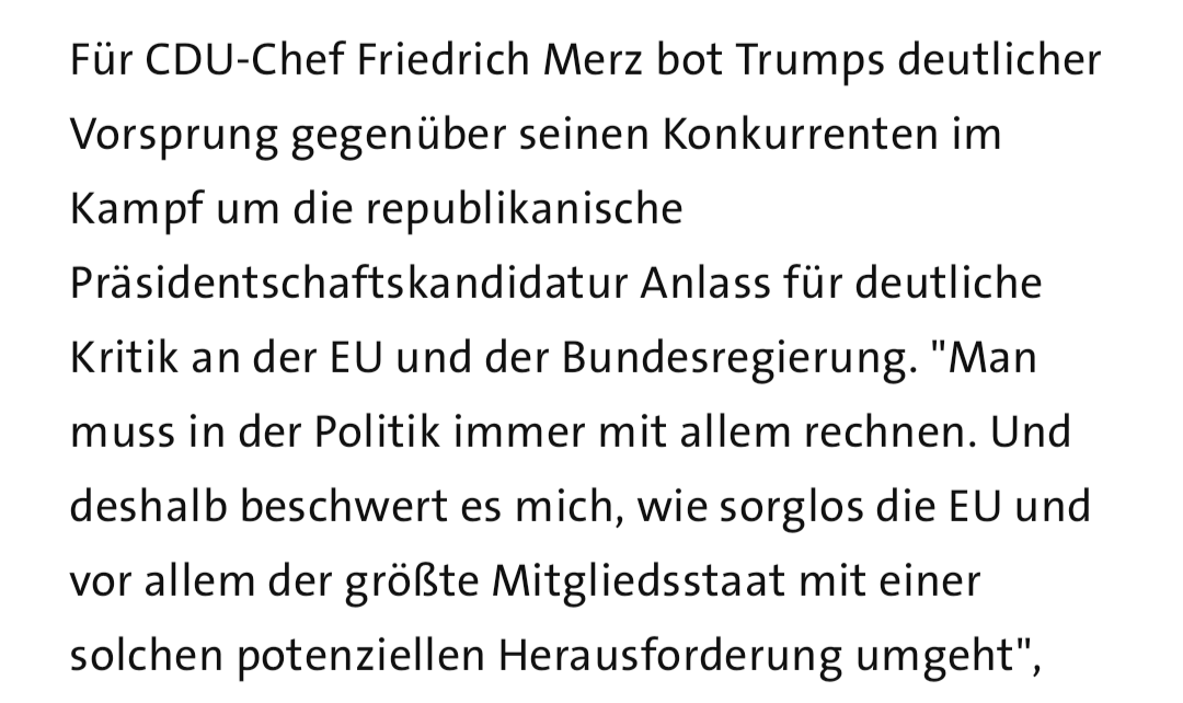 Ist das eigentlich Deutsch? @_FriedrichMerz Oder sollte das verboten werden, wie das Gendern in Bayern? #beschweren #Trump